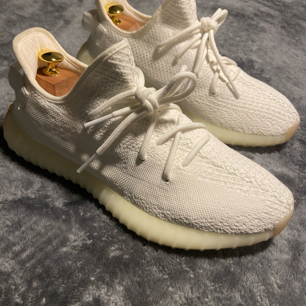 New Yeezy Boost Adidas 350 V2 Low Cream White/ Sz 10.5 No Box